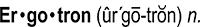 Ergotron phonetically