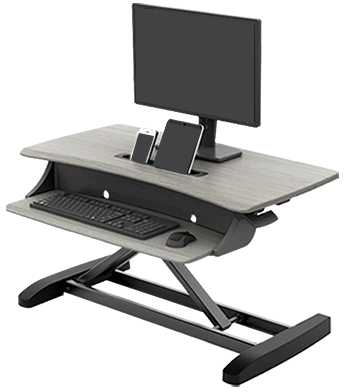 WorkFit-Z Mini Standing Desk Converter, Compact