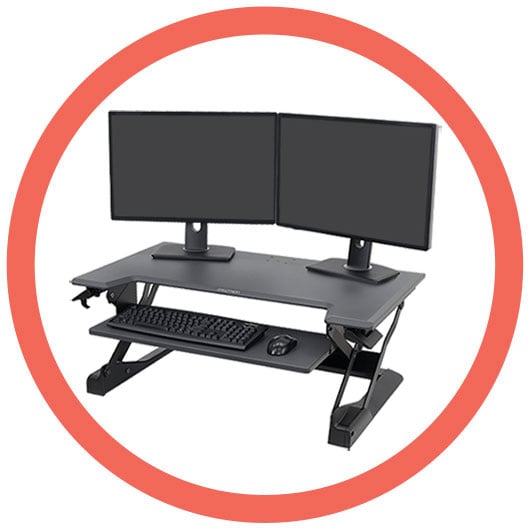 WorkFit-TL Sit-Stand Desk Converter