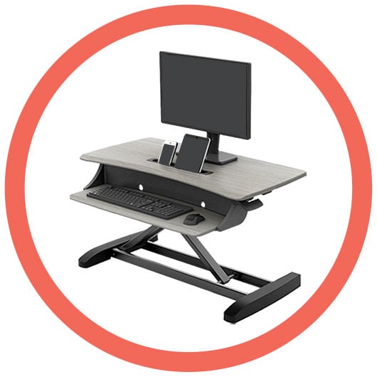 WorkFit-Z Mini Standing Desk Converter