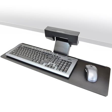 Neo-Flex arm voor toetsenbord onder het bureaublad