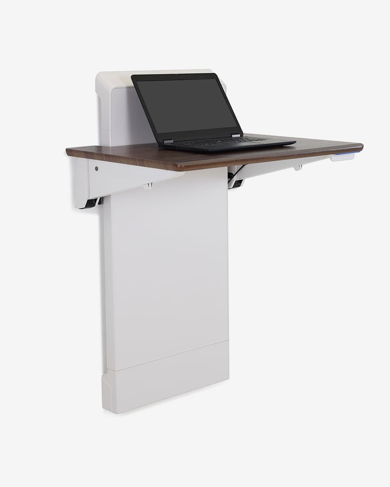 VIVO White Height Adjustable Desk for Children Kids Smart Interactive Ergonomic Sit Stand Work Station DESK-V221 
