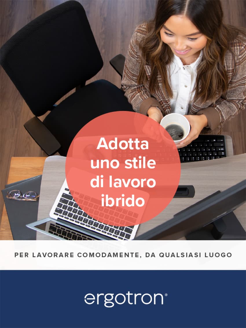 Hybrid Office Brochure Graphic