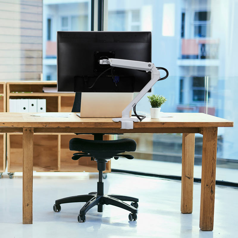 Monitor Arm on Desk