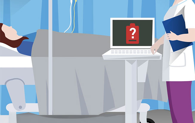 Cart problems for clinical staff