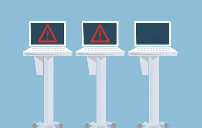 Cart problems for IT staff