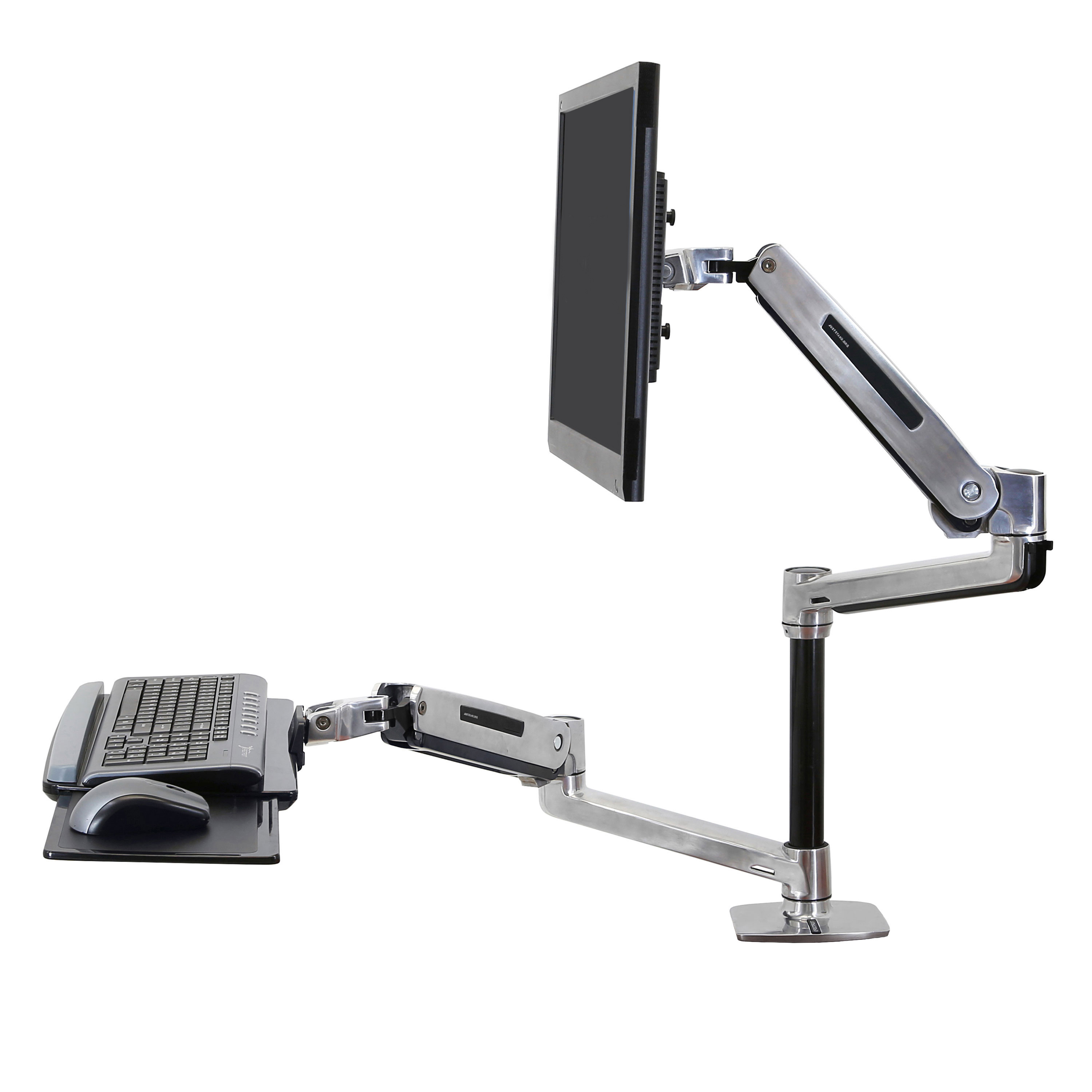Standing Desk Mount Workfit Lx Adjustable Standing Desk Ergotron