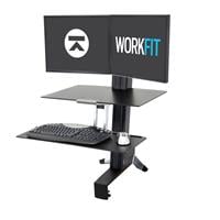 WorkFit-S sit stand desk converter