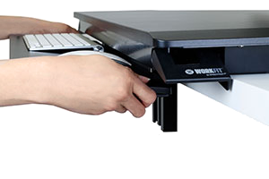 WorkFit-TX Keyboard Raised