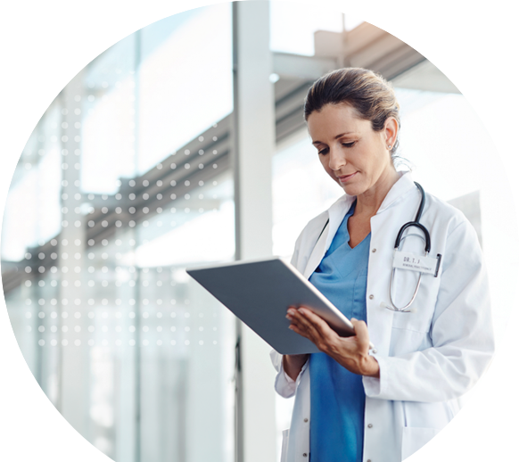 Nurse with Tablet