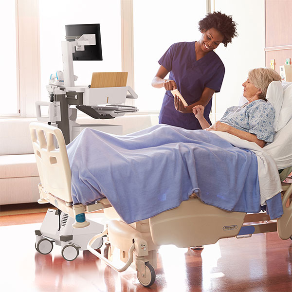 Mosaic Medical Cart in a Hospital Room